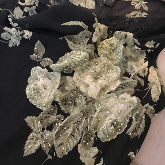 Vintage Ethereal, Asymmetrical Woodland Fairy Maxi Dress -Connected Apparel - Picture 4 of 8